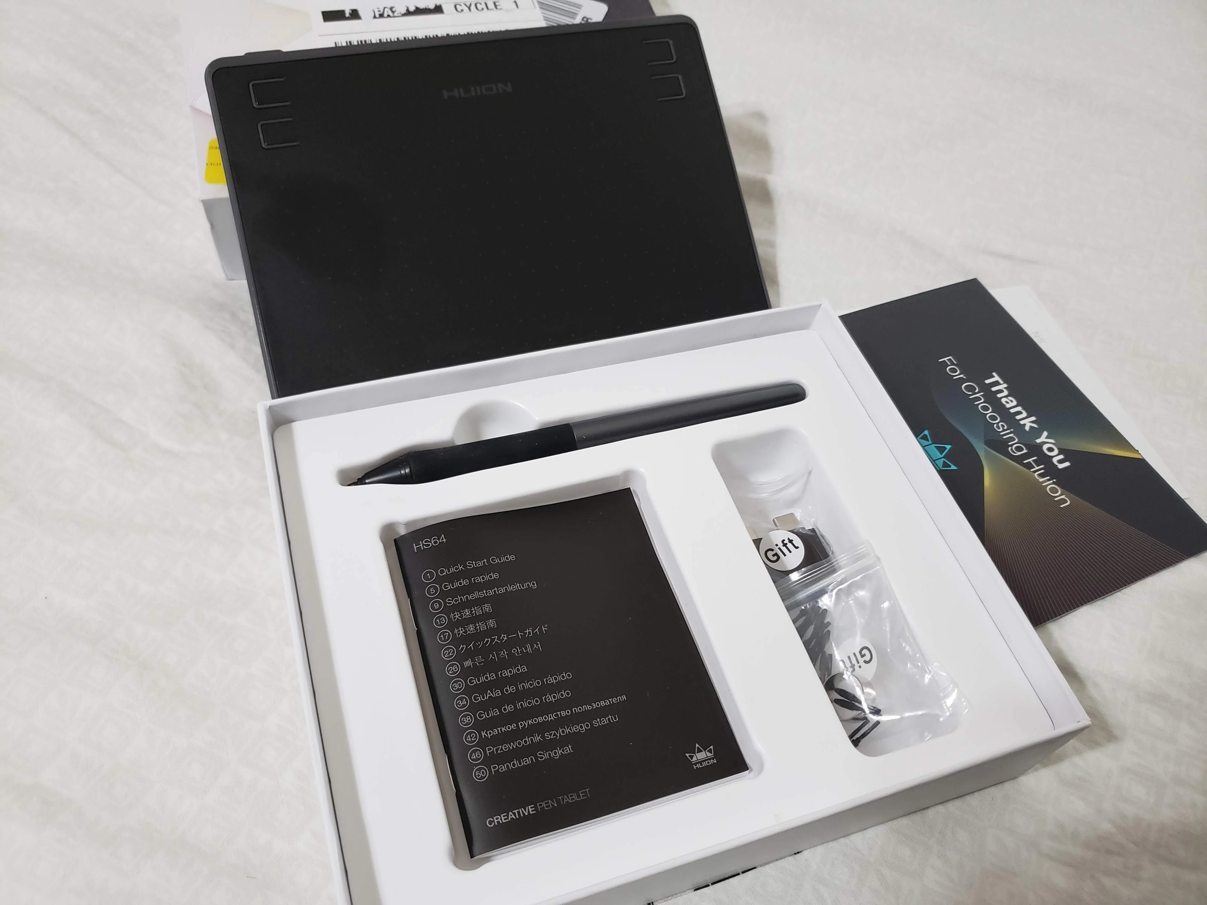 Huion HS64 (Open Box Tablet)